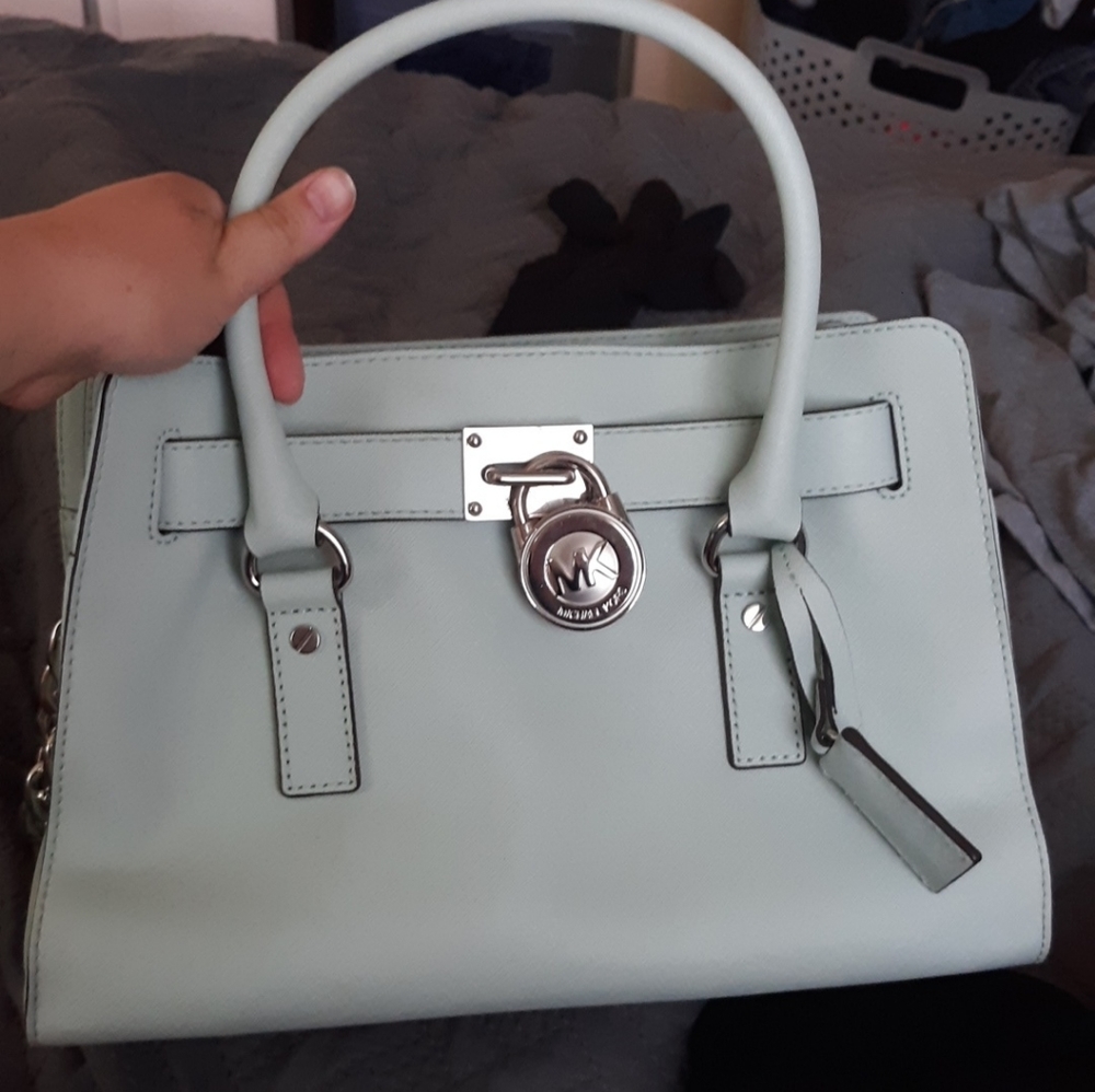 Michael Kors Hamilton purse with matching wallet
